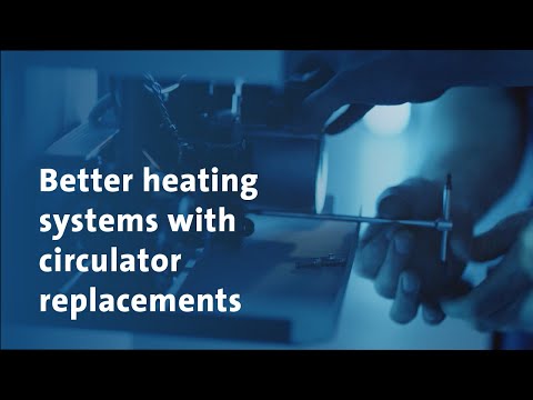 Better heating systems with circulator replacements