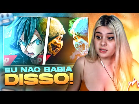 REAGINDO ao RAP DO KIRITO e RAP DO SCORPION e SUB-ZERO