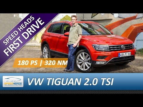 2016 VW Tiguan 2.0 TSI Test (180 PS 4MOTION) - Fahrbericht - Review (German + English Subtitles)