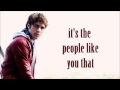Glee-Your Song Lyrics 
