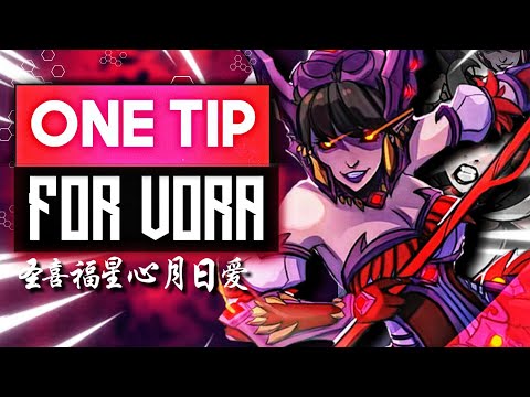 ONE TIP FOR VORA AGAINST ALL THE CHAMPIONS in PALADINS