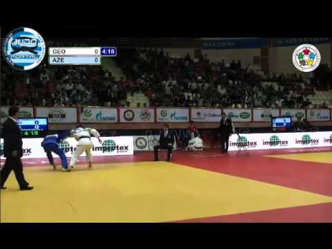 Judo Grand Prix Baku 2012 -66kg KARDAVA (GEO)-KHANKISHIYEV (AZE)