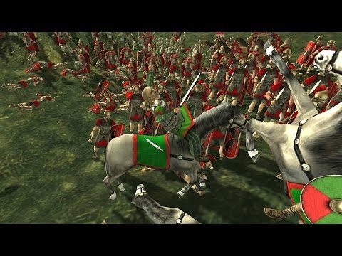 (VERY HARD difficulty) "Battle of Telamon" - Rome Total War