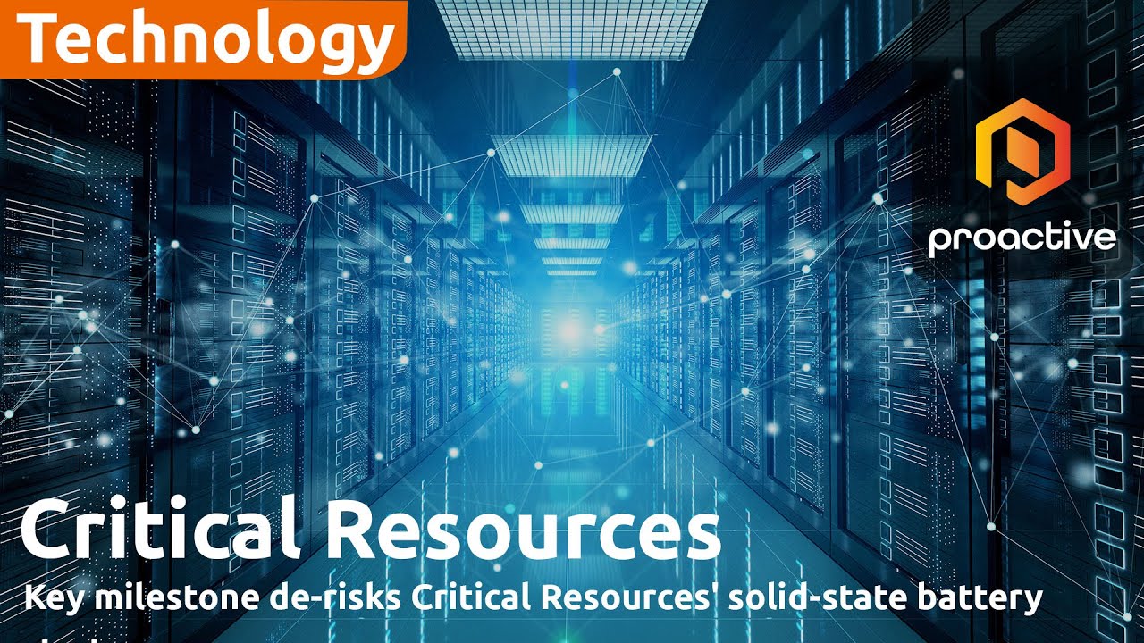 Critical Resources ASE Battery Tech achieves 1200-hour stability at room temperature
