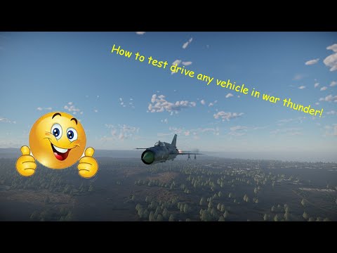 How to test drive any war thunder vehicle! [NOT PATCHED]