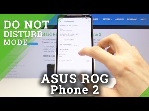 How to Enable DND Mode in ASUS ROG Phone 2 – Set Up Do Not Disturb Mode