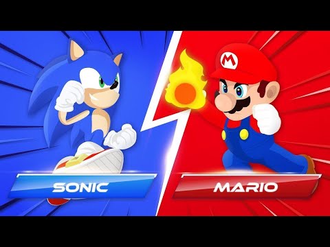 Mario vs Sonic