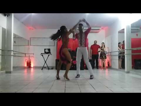 Willie Anderson e Kamille Carvalho - estréia da coreografia Salsa ProAm