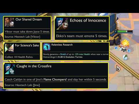 New Nemesis Quests - Jinx vs. Caitlyn, Singed vs. Heimer, Viktor vs. Jayce and More!