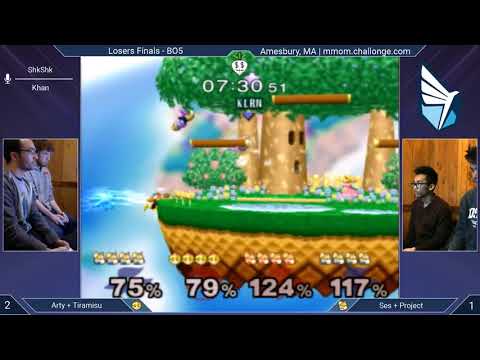 MMOM Bi-Monthly 10 SSBM - Arty/Tiramisu (Red) vs. Ses/Project (Blue) - Melee Doubles LF