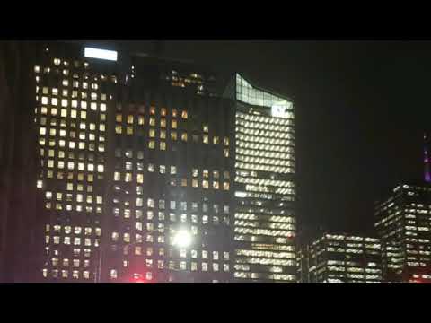 Toronto streets with Christmas look