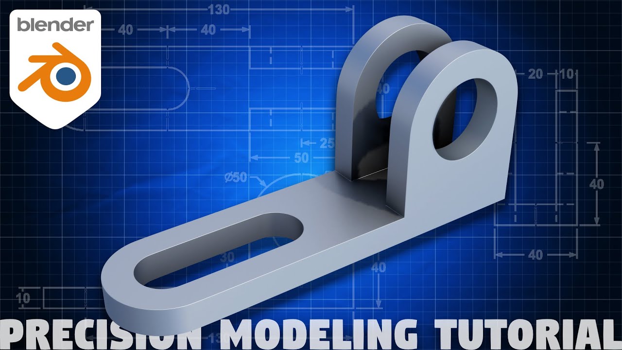 Blender Precision Modeling Tutorial | Modeling Practice 01