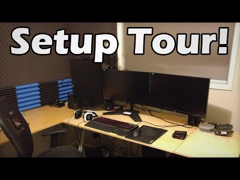 Haydz Setup Tour! (At 100k Subscribers)