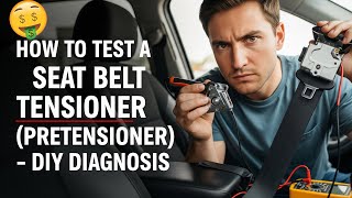 How to Test a Seat Belt Tensioner (Pretensioner) - DIY Diagnosis
