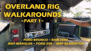 Overland Rig Walkarounds, Part 1