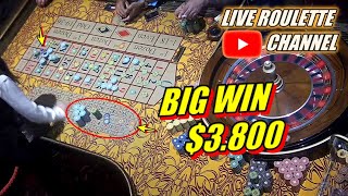 🔴LIVE ROULETTE |🚨 BIG WIN 💲3.800 In Casino Las Vegas 🎰 Lots of Betting Exclusive ✅ 2023-06-16 Video Video
