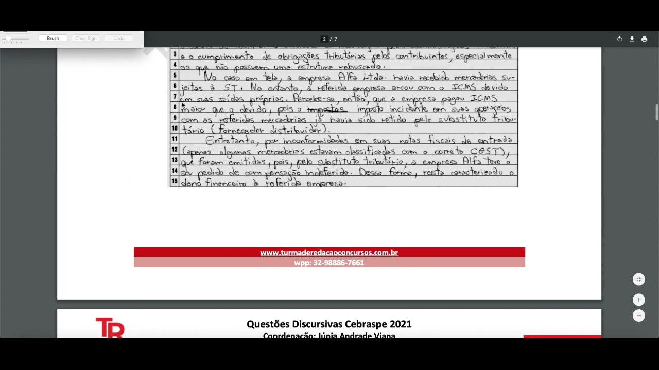 Cebraspe - Como desenvolver questões discursivas de curta extensão