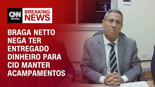 Braga Netto ao STF: Pensei que dinheiro seria destinado para campanha | CNN ARENA