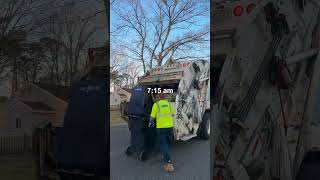 Morning Routine as a Waste Collection Worker