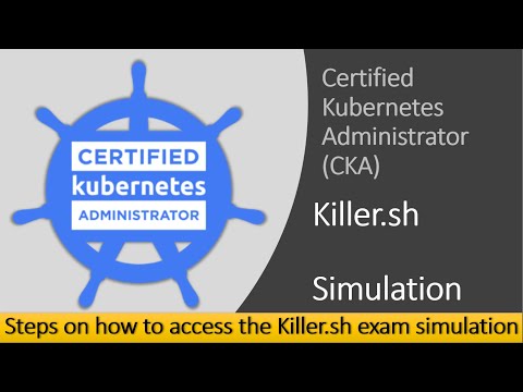 How to access Killer Shell (killer.sh) - CKA exam simulation