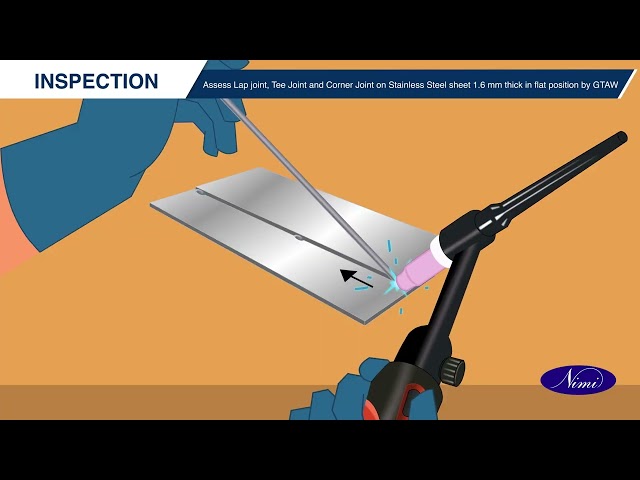 Lap, Tee, and Corner Joints-SS sheet-1.6 mm thick-flat position