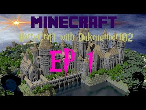 EPIC Harry Potter adventure map in Minecraft!!
