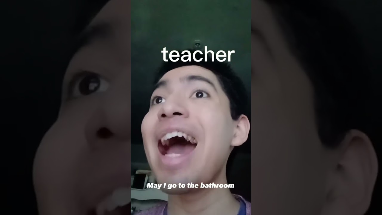 can I go to the bathroom #shortvideo #funny #skits #comedy #shorts #short #school