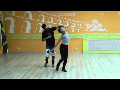 Zouk Class 03.11.14 at Brazuka Dance School - Wakko, Katia