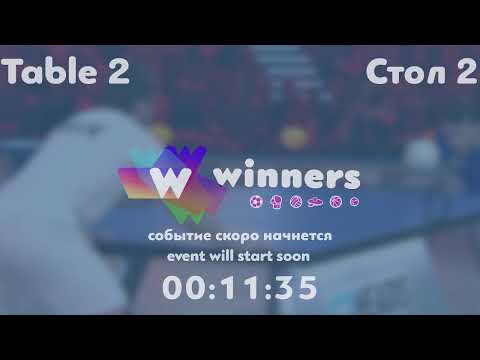 Winners League  31.05.21 Storozhenko Aleksandr - Prilepa Dmitrii 21:30