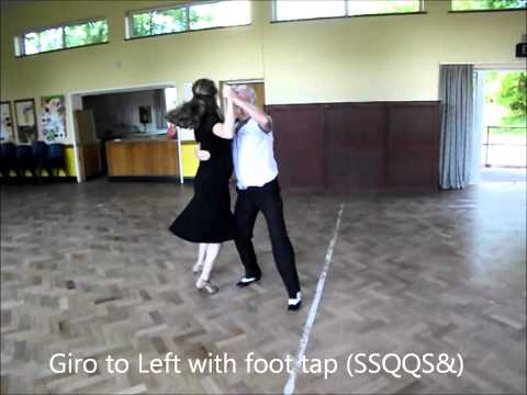 Argentine Tango Lesson 22 - Sacada + Boleo + Giro combination