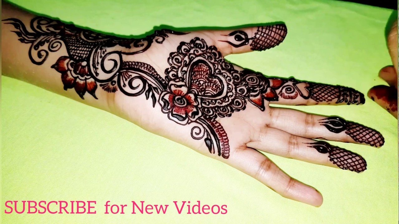 Unique Mehndi Design