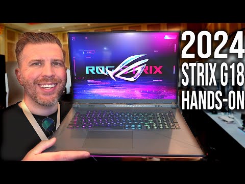 video - Asus Strix G18, i9-14900HX, RTX 4070, 16-32 GB DDR5-5600, 1 TB SSD, QHD+ 240 hz 100% DCI-P3
