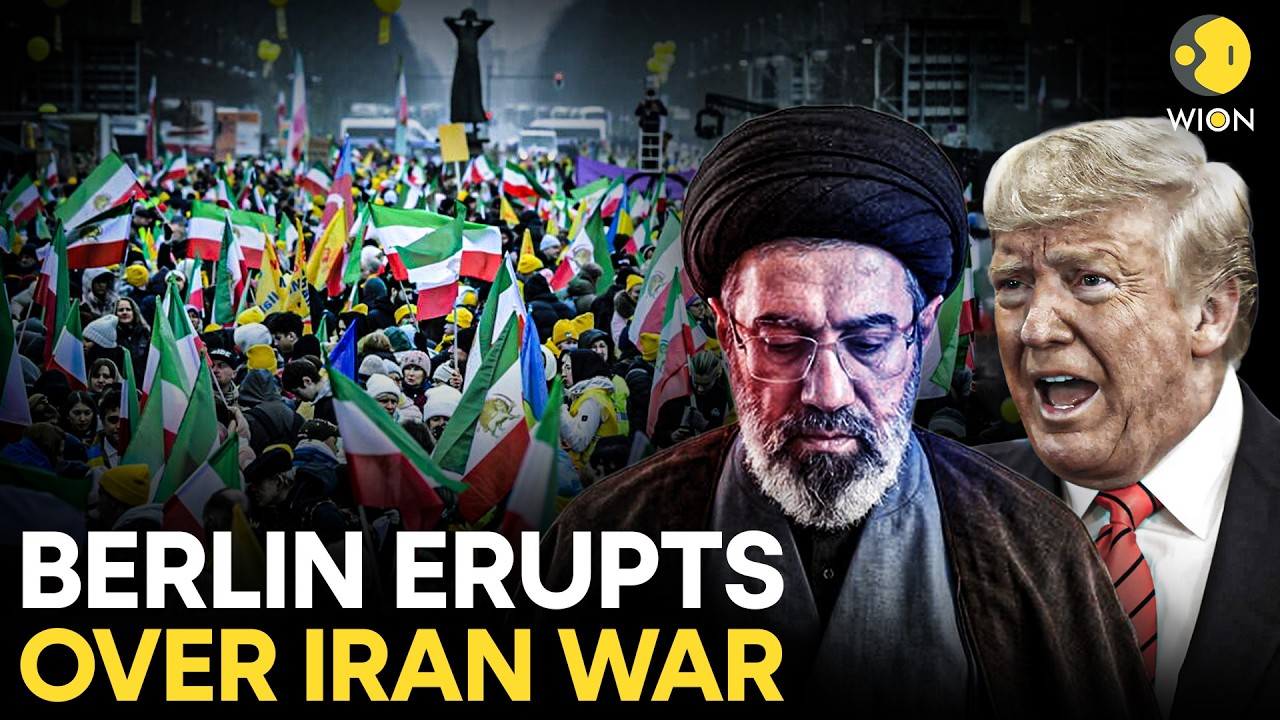 US-Israel Strike Iran: Protests Erupt in Berlin Against US-Israel Strikes on Iran | WION Originals
