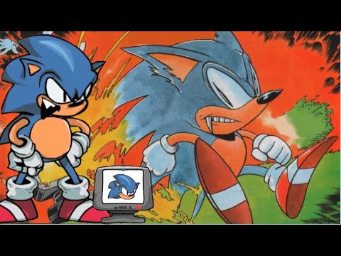 Original Fleetway Extra Life Sonic Revival (With V.S Extra Life Sonic)