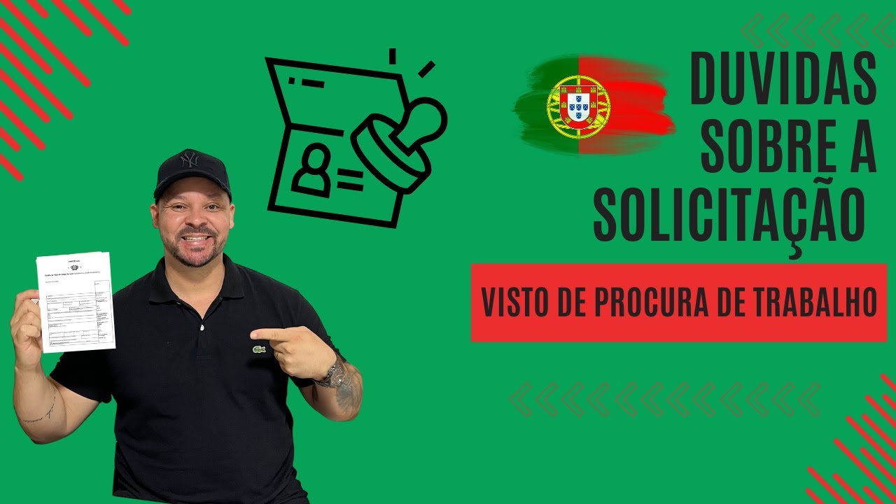 Tirando Duvidas Sobre o Visto de Procura de Trabalho #vistosportugal #imigrarportugal #brasil