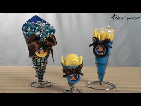 Baby Shower Candy Bouquets - Big Dot of Happiness