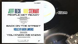 Jeff Beck - Back On The Street, 1985, Epic - TA 6387, Vinyl, 12", 45 RPM, Single, Stereo