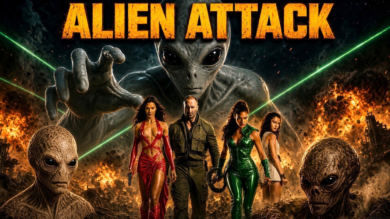 ALIEN ATTACK- एलियन का हमला I Hollywood Movie in Hindi Dubbed I Full Adventure Movie I Alien Movie