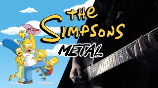 The Simpsons Theme (METAL Cover by BobMusic)