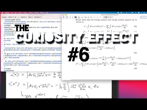 The Curiosity Effect #6 - Maximally Localized Wannier Functions