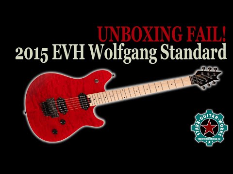 EVH Wolfgang Standard Quilt-Top 2015 - Gloss Trans-Red Quilt w/ Custom EVH Gig-Bag! (Unplayed NOS) image 26