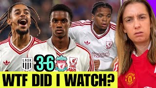 We moeten het hebben over Barcola, Nyoni en Rio Ngumoha nu Liverpool LASK verple