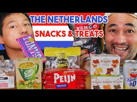 Japanese Try Dutch Snacks & Food