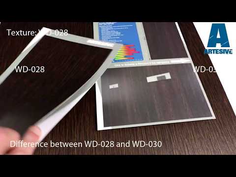 Artesive WD-028 Gold Oak Effect - Texture Model of Self-adhesive Film