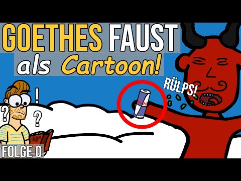Prolog im Himmel | Goethes Faust als Cartoon | Folge 0