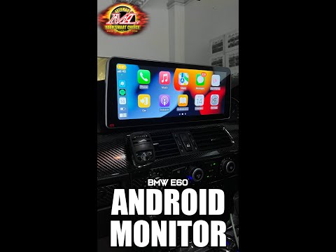 BMW E60 12.3" Android Monitor Fitment