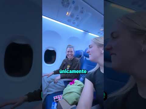 Estas Chicas Tuvieron El Avión Solo Completamente Para Ellas ❤️