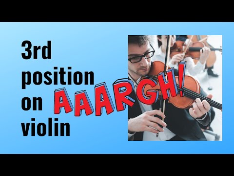 Learn to Play the 3rd Position on the Violin: Third Position Study Book for the Violin Cassia Harvey