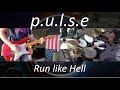 Run Like Hell Pulse Version Full Guitar Drum Cover