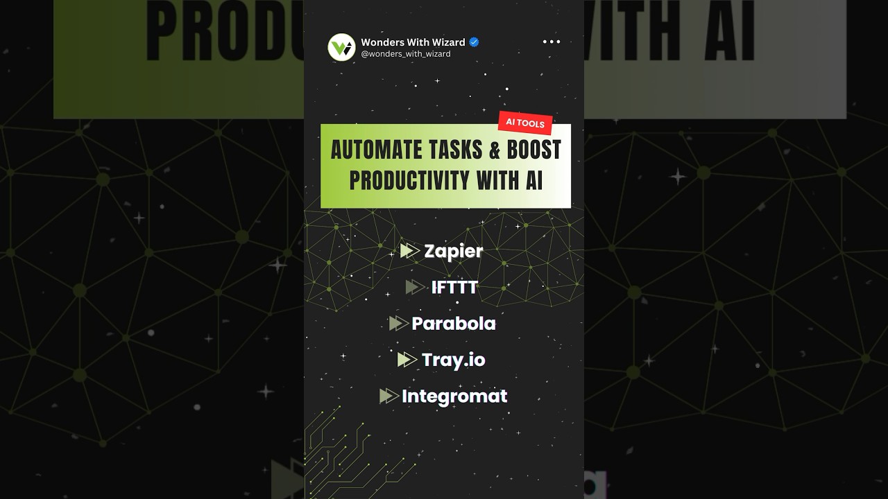 Optimize Your Workflows - AI to the Rescue! #ai #aitools #viral #shorts #productivity